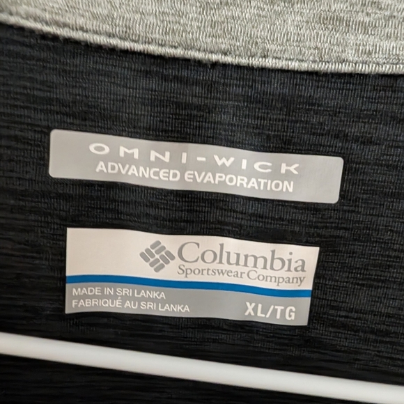 Columbia Omni-Wick advanced evaporation Quarter Zip Xl - Picture 3 of 4